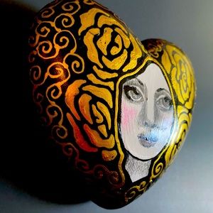 Home decor cast heart decoration- wall hanging